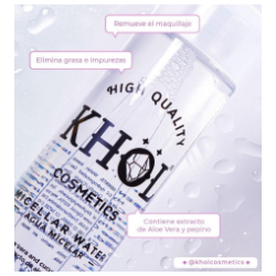 AGUA MICELAR KHOL 240ml