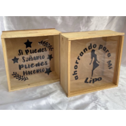 ALCANCIAS DE MADERA