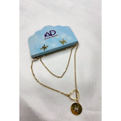 COLLAR + ARETAS