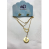 COLLAR + ARETAS
