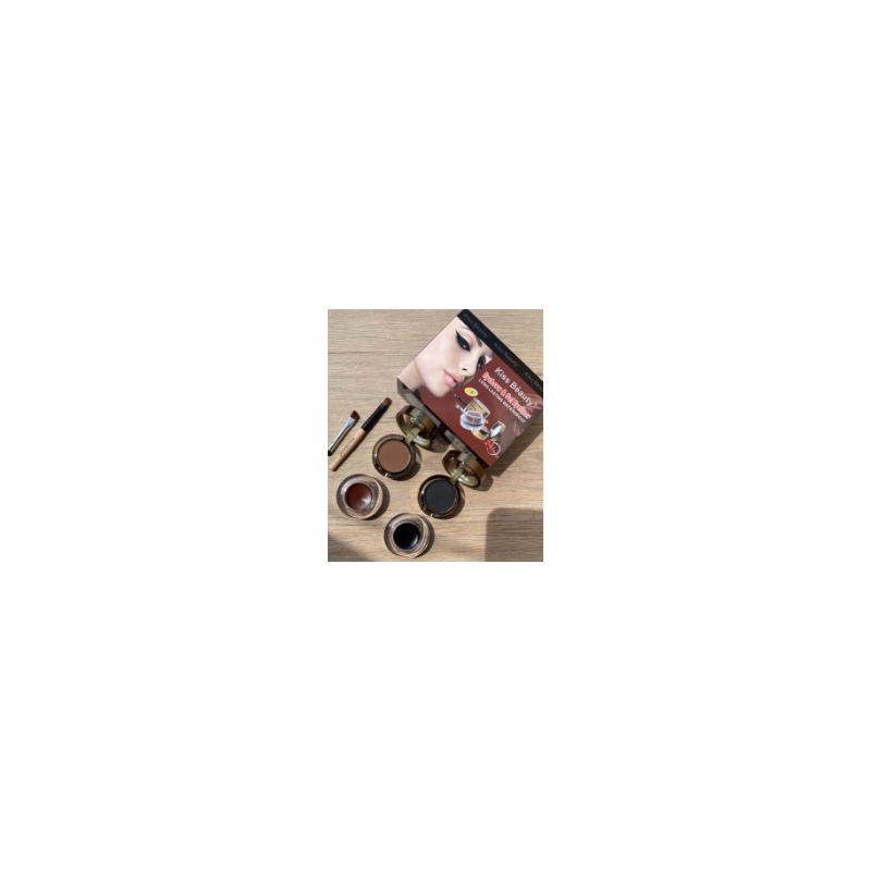 SET PARA CEJAS 2 EN 1 DELINEADOR Y BETUN KIIS BEAUTY