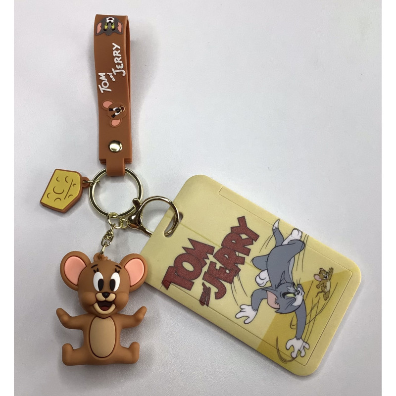 LLAVERO CON PORTA TARJETA