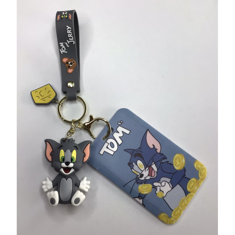 LLAVERO CON PORTA TARJETA