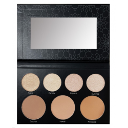 PALETA GLAM BLACK ILUMINADORES Y CONTORNOS ATENEA